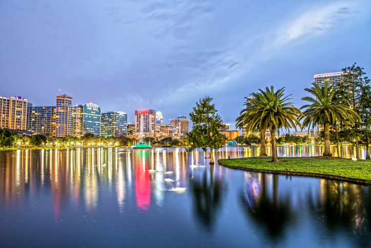 Downtown Orlando Skyline